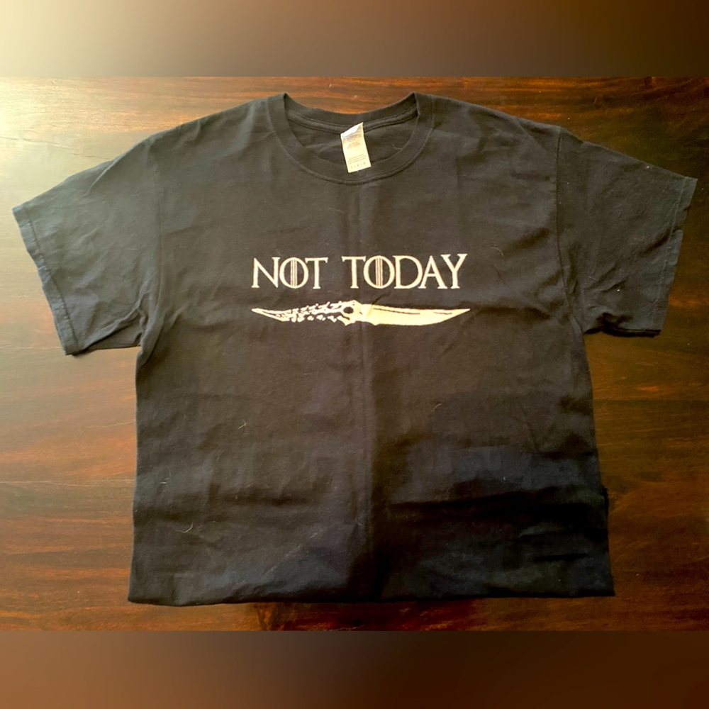 Gildan Game Of Thrones black t-shirt size large